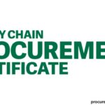 supply chain procurement certificate