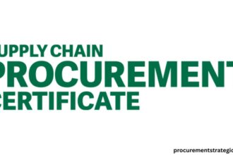 supply chain procurement certificate